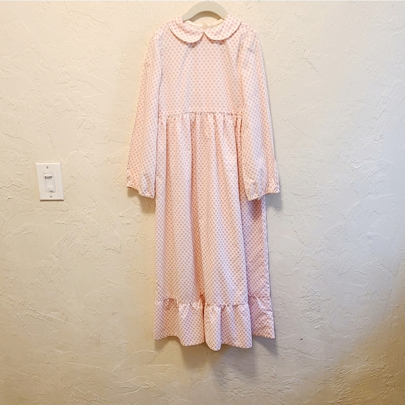 Vintage 60s Patchwork Pinafore & Dress Girls 12 - Picture 11 of 16